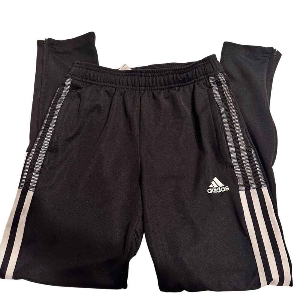 Boys Adidas Original 3 Stripe Track Pants, 11-12 Years